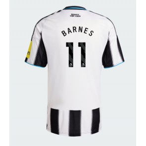 Newcastle United Harvey Barnes #11 Replica Home Stadium Shirt 2025-26 Short Sleeve